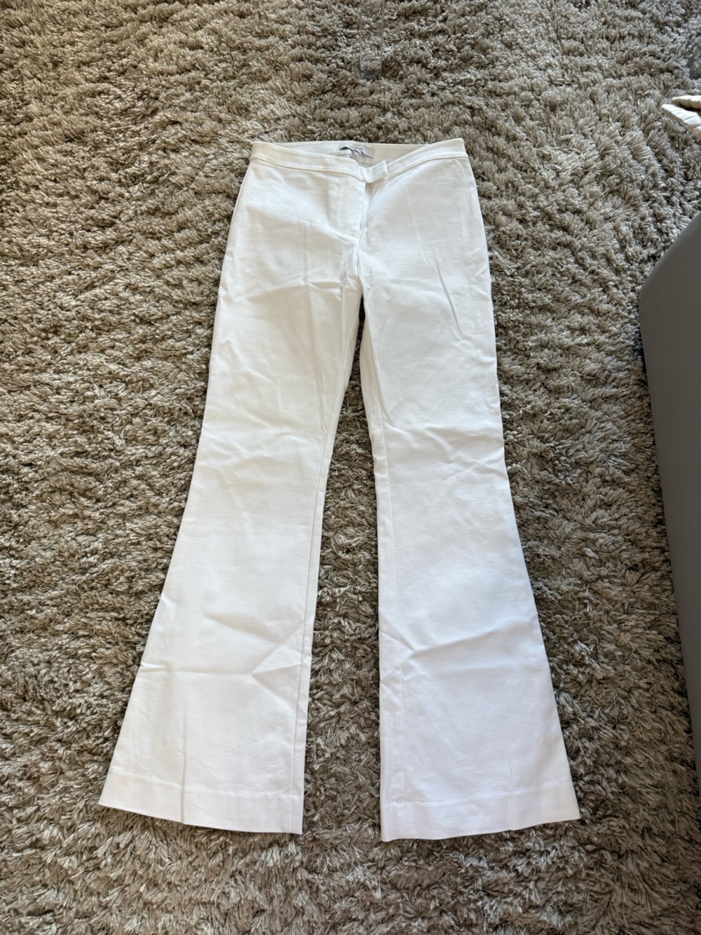 White Women's Flared Pants